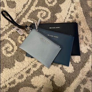 Michael Kors trio wristlet